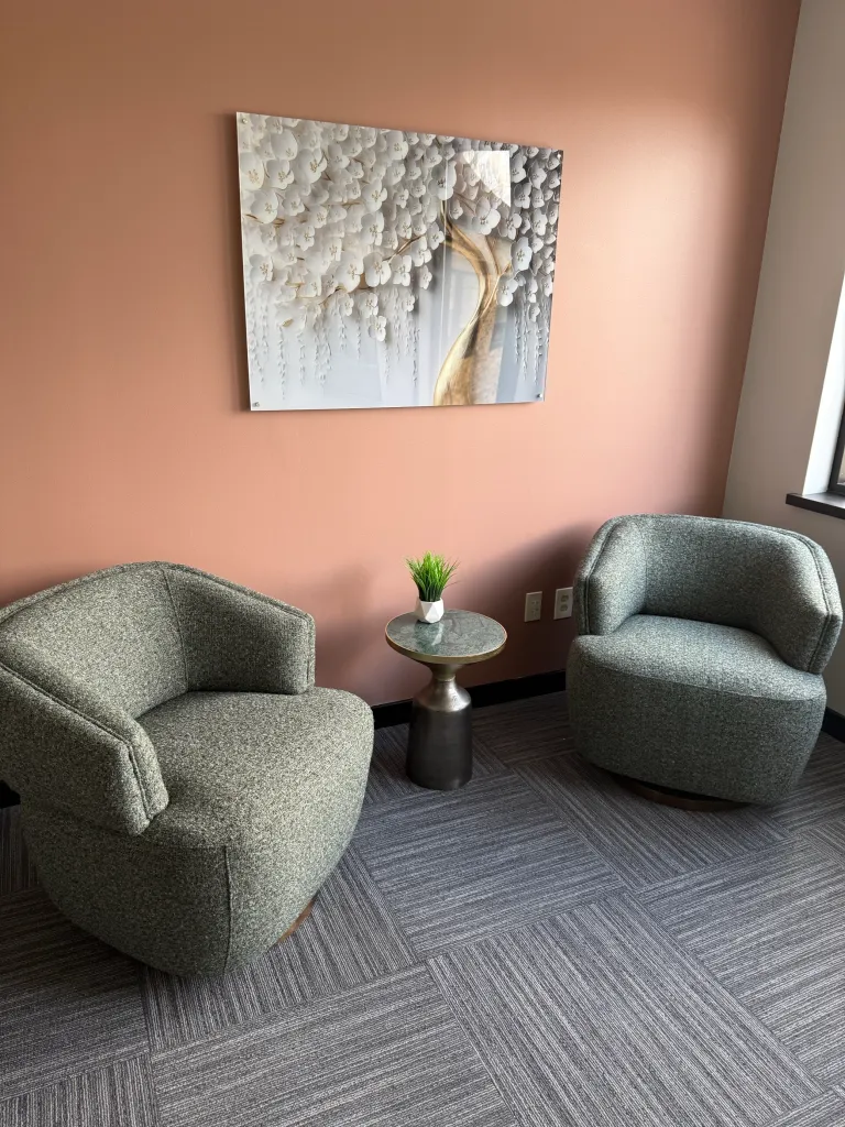 Comfortable and private office space for therapy in Grand Rapids