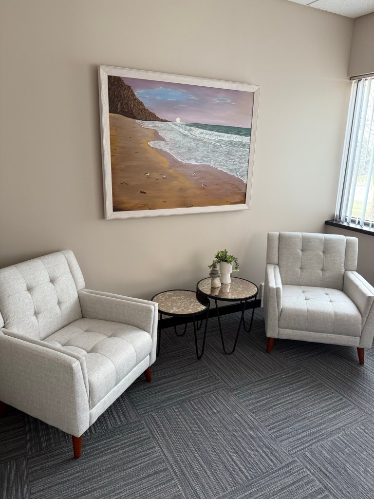 Comfortable and private office space for therapy in Grand Rapids